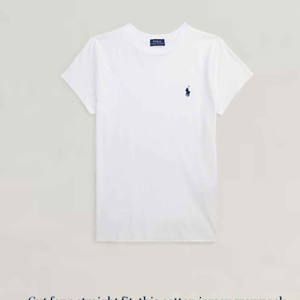 Polo by Ralph Lauren White Short Sleeve Tee